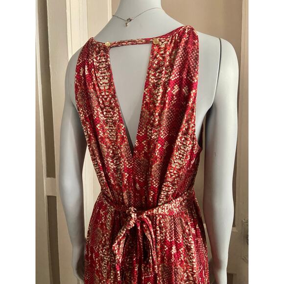 MARC by MARC JACOBS Red Snakeskin Dress sz M - Picture 3 of 15